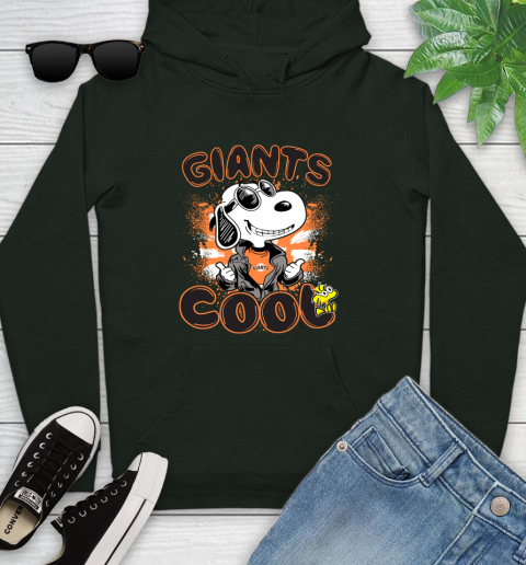 MLB Baseball San Francisco Giants Cool Snoopy Shirt Youth Hoodie 12