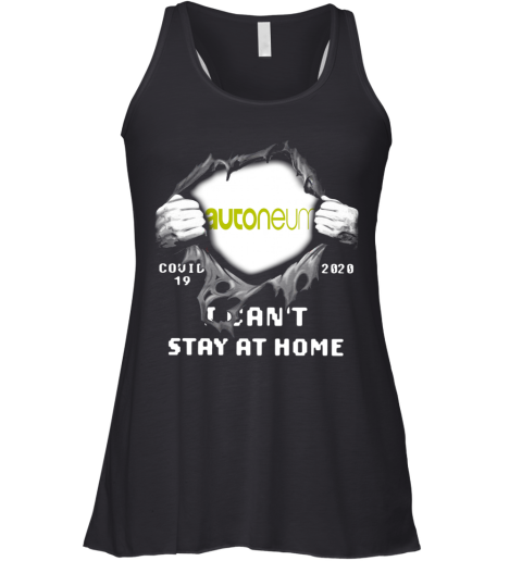 Autoneum Inside Me Covid 19 2020 I Can'T Stay At Home Racerback Tank