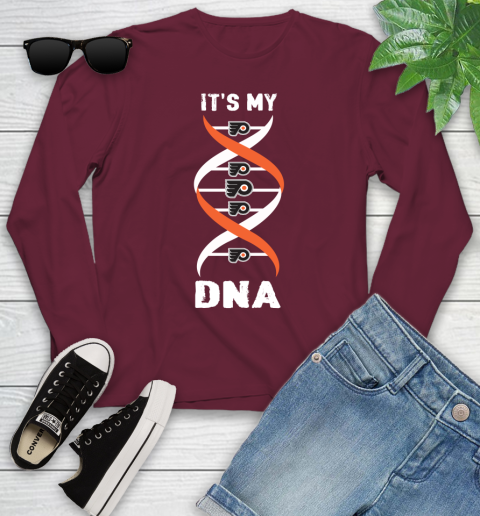 Philadelphia Flyers NHL Hockey It's My DNA Sports Youth Long Sleeve 6