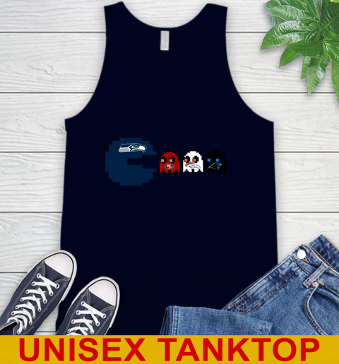 Seattle Seahawks NFL Football Pac Man Champion Tank Top 3