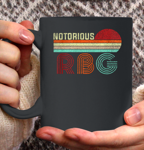Vintage Notorious RBG shirt for women Ruth Bader Ginsburg Ceramic Mug 11oz