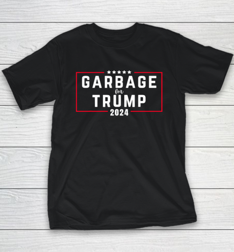 Garbage For Trump 2024 Youth T-Shirt
