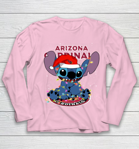 Arizona Cardinals NFL Football noel stitch Christmas Youth Long Sleeve 6