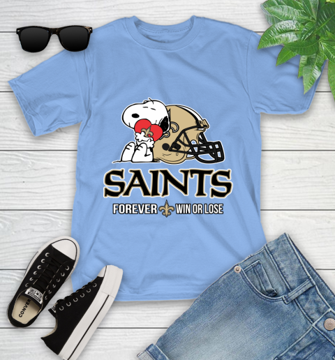 NFL The Peanuts Movie Snoopy Forever Win Or Lose Football New Orleans Saints 113