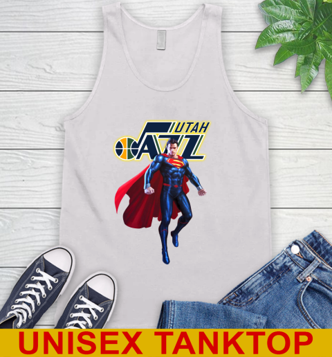 NBA Awesome Superman Basketball Sports Utah Jazz 70