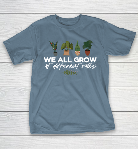 We All Grow At Different Rates, Special Education Teacher Autism Awareness T-Shirt 6