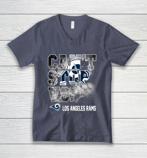 NFL Los Angeles Rams Can't Stop Vs V-Neck T-Shirt 7