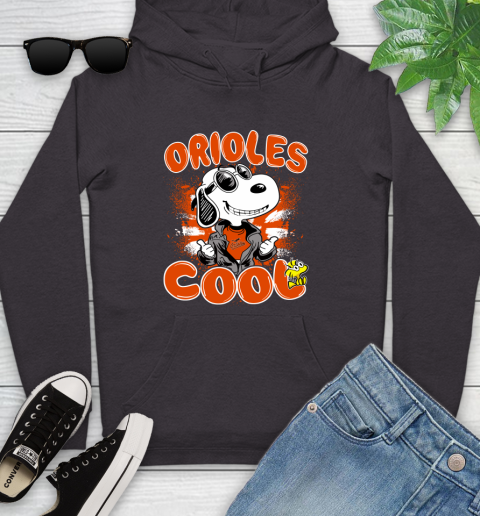 MLB Baseball Baltimore Orioles Cool Snoopy Shirt Youth Hoodie 7 MLB Baseball Baltimore Orioles Cool Snoopy Shirt Youth Hoodie - Image 7