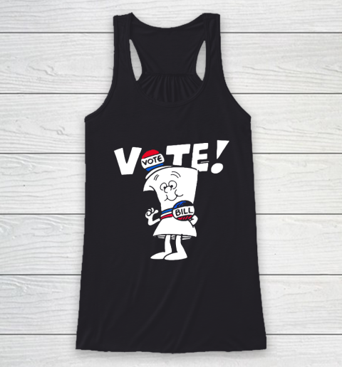 Vote With Bill Racerback Tank