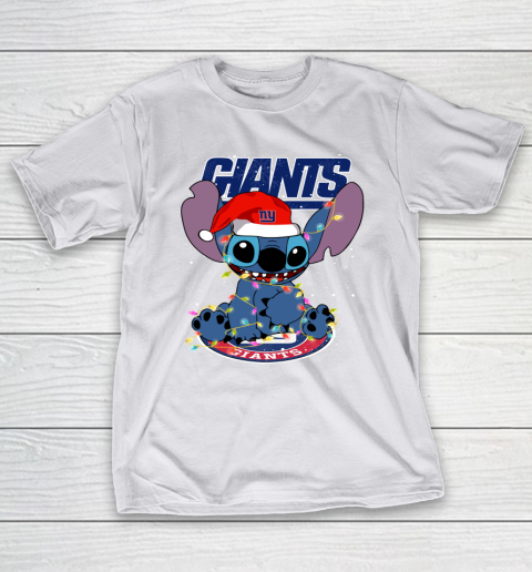New York Giants NFL Football noel stitch Christmas T-Shirt 9