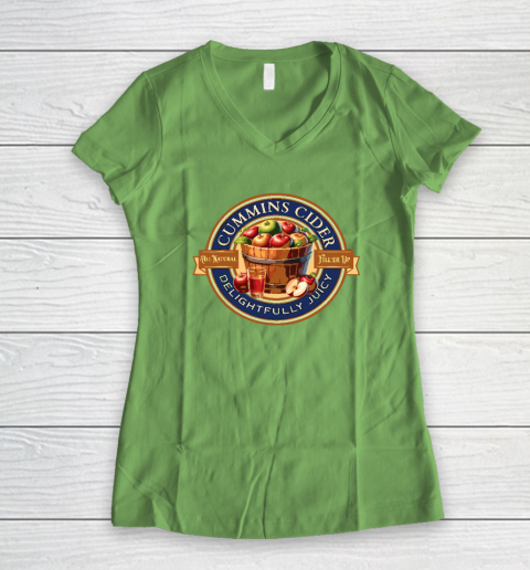 Haul Cummins Cider Men's Funny Women's V-Neck T-Shirt 4
