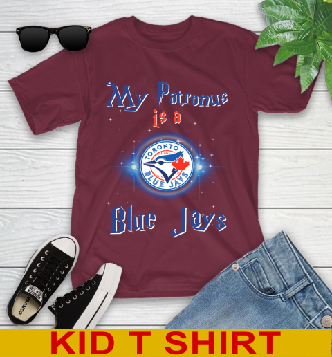 MLB Baseball Harry Potter My Patronus Is A Toronto Blue Jays Youth T-Shirt 5