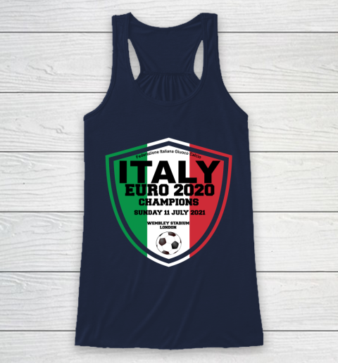 Italy Football Italian Football Forza Italia Champions Euro 2020 Racerback Tank 8
