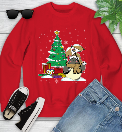 Florida Panthers NHL Hockey Cute Tonari No Totoro Christmas Sports Youth Sweatshirt 8