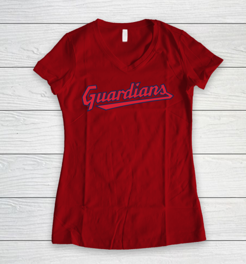 Cleveland Guardians t shirt Women's V-Neck T-Shirt 10