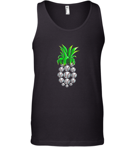 Pineapple Baseball Shirt Hawaiian Aloha Beach Gift Hawaii Tank Top