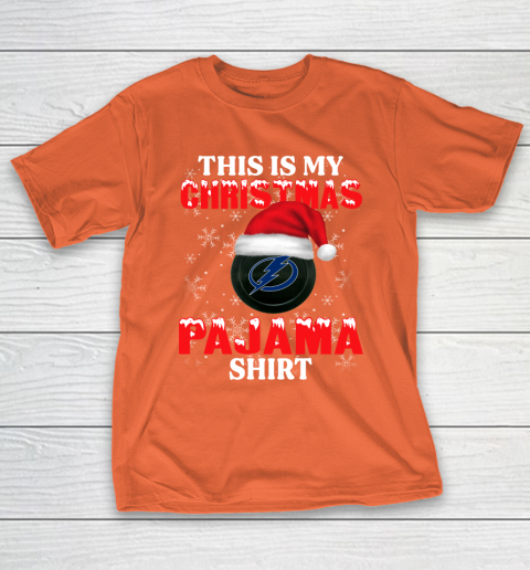 Tampa Bay Lightning This Is My Christmas Pajama Shirt NHL T-Shirt 4