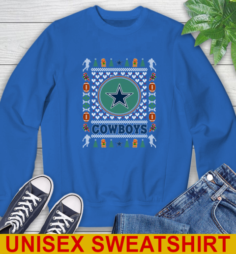 Dallas Cowboys Merry Christmas NFL Football Loyal Fan Sweatshirt 11