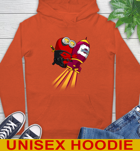NBA Basketball Cleveland Cavaliers Deadpool Minion Marvel Shirt Hoodie 4
