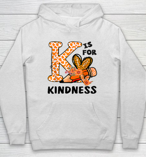 Kindness Unity Day Orange No Bullying Teachers Hoodie