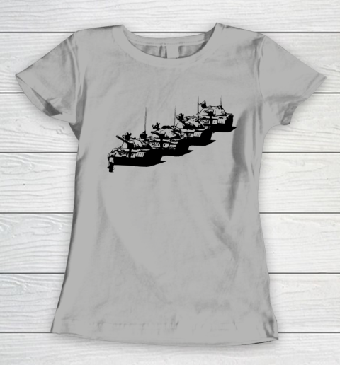 Tank Man Art Women's T-Shirt 8