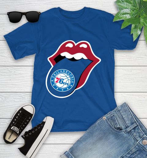 Philadelphia 76ers NBA Basketball Lips I Root For My Team Adoring Fan 111