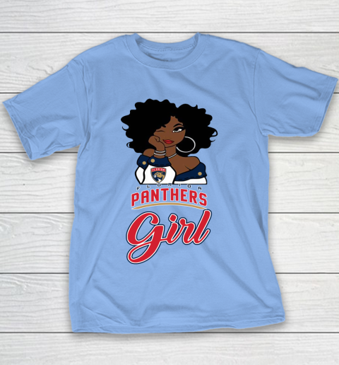 Florida Panthers Girl NHL Youth T-Shirt 10