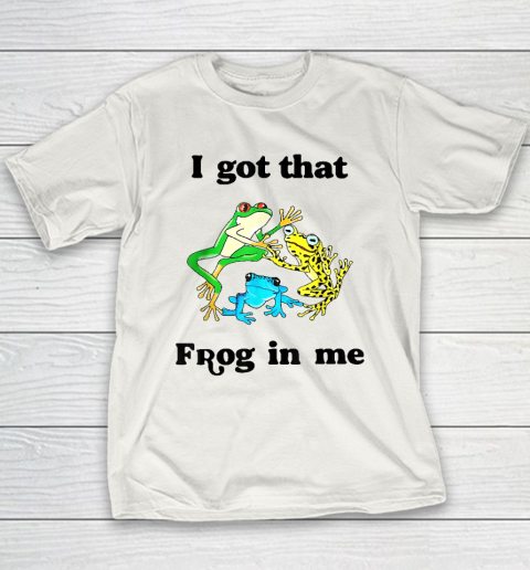 I Got That Frog In Me Cottagecore Frogs Lovers Youth T-Shirt