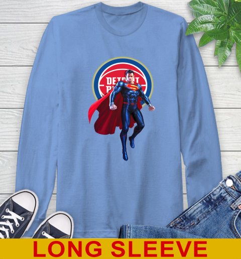 NBA Awesome Superman Basketball Sports Detroit Pistons 68