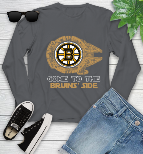 NHL Come To The Boston Bruins Wars Hockey Sports Youth Long Sleeve 9