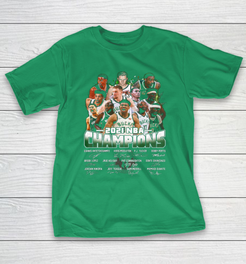Milwaukee Bucks Championship shirt Milwaukee Basketball Bucks Finals 2021 T-Shirt 5