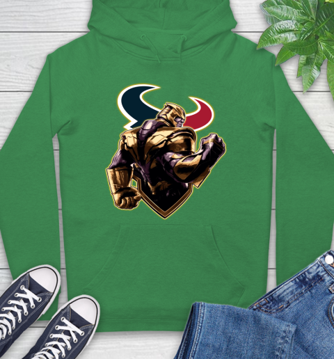NFL Thanos Avengers Endgame Football Sports Houston Texans Hoodie 8