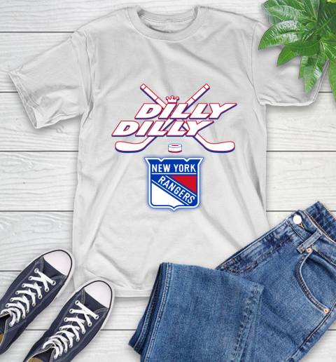 NHL New York Rangers Dilly Dilly Hockey Sports T-Shirt