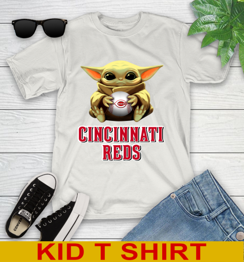 MLB Baseball Cincinnati Reds Star Wars Baby Yoda Shirt 112