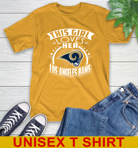 Los Angeles Rams NFL Football This Girl Loves Her Team 2