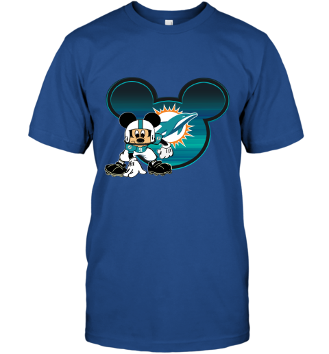 Miami Dolphins Mickey at Quarterback Disney Vintage Football T-Shirt -  Dynasty Sports & Framing