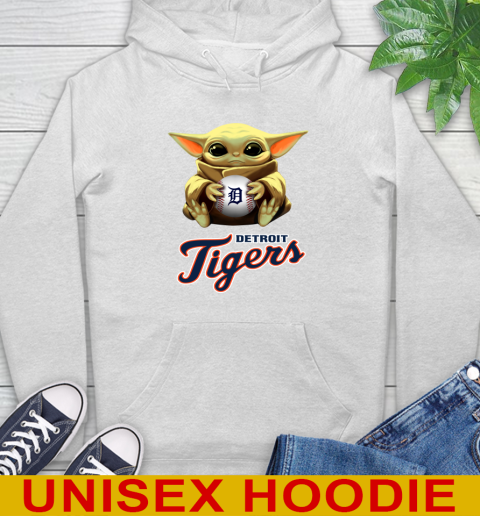 MLB Baseball Detroit Tigers Star Wars Baby Yoda Shirt 13