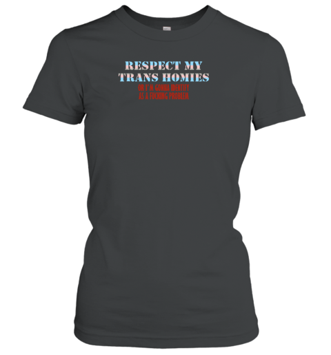 Respect My Trans Homies Or I'm Gonna Identify As A Fucking Problem Women's T