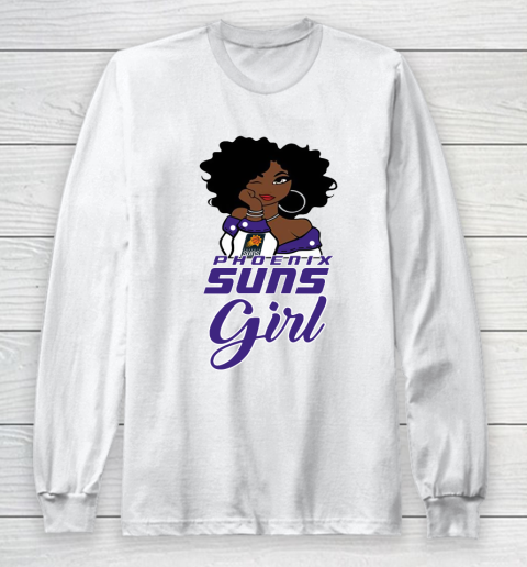 Phoenix Suns Girl NBA Long Sleeve T-Shirt 2