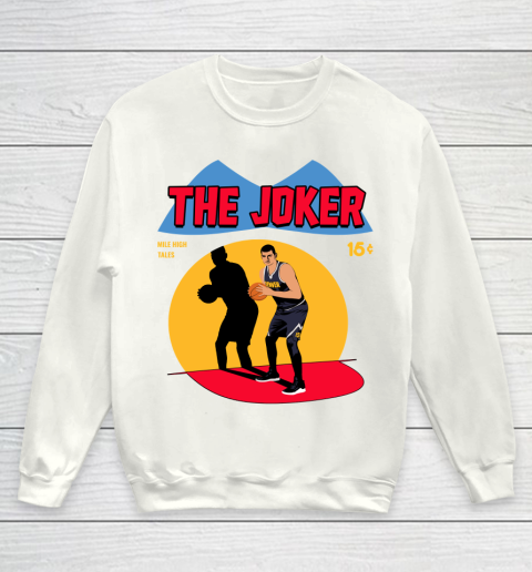 Jokic MVP The Joker Mile High Tales Youth Sweatshirt