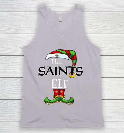 New Orleans Saints Christmas ELF Funny NFL Tank Top 3