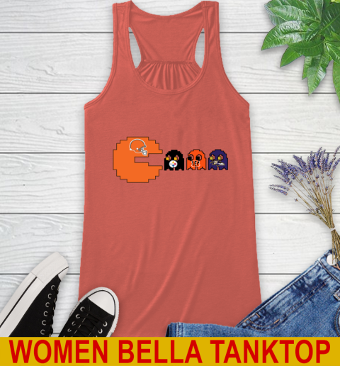 Cleveland Browns NFL Football Pac Man Champion Racerback Tank 4