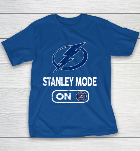 Tampa Bay Lightning Stanley Mode On Youth T-Shirt 6