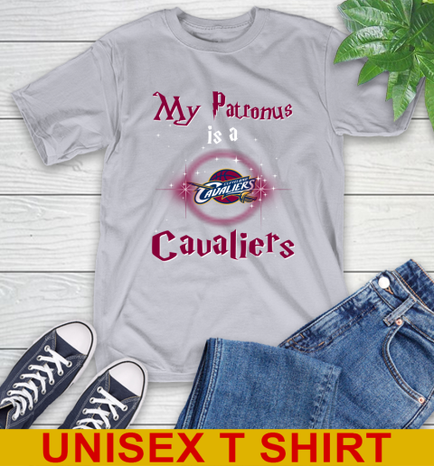 NBA Basketball Harry Potter My Patronus Is A Cleveland Cavaliers T-Shirt 5