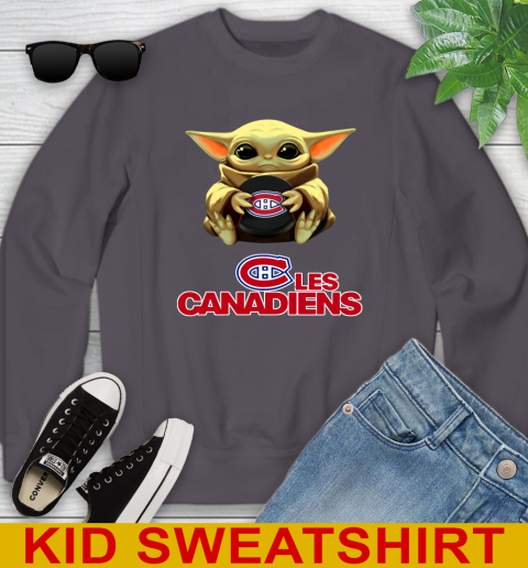 NHL Hockey Montreal Canadiens Star Wars Baby Yoda Shirt 118