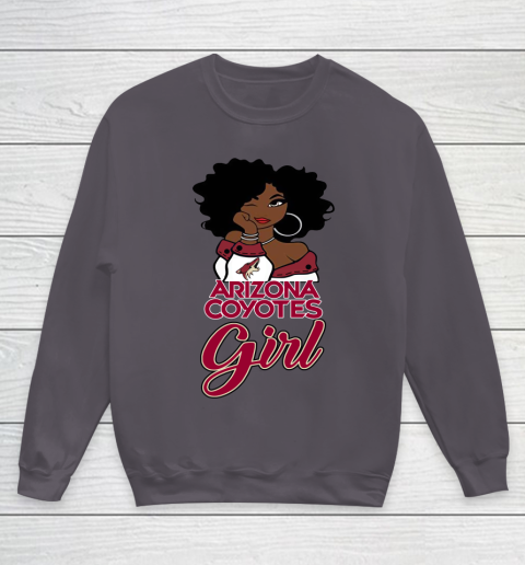 Arizona Coyotes Girl NHL Youth Sweatshirt 6