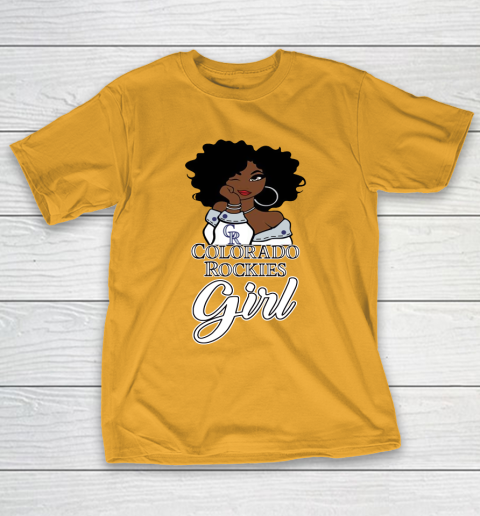 Colorado Rockiess Girl MLB T-Shirt 3