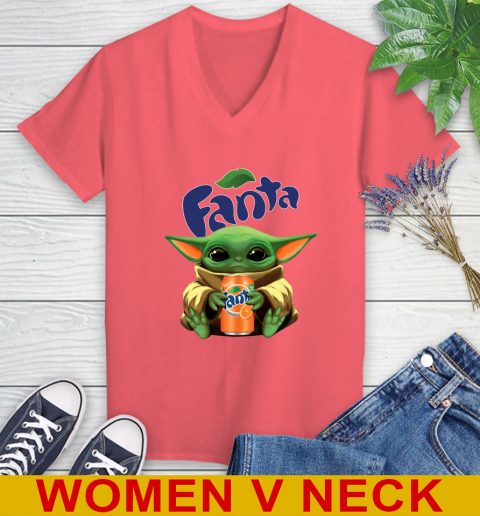 Star Wars Baby Yoda Hugs Fanta Soft Drink Shirt 83