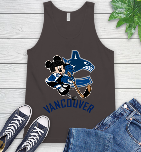 NHL Vancouver Canucks Mickey Mouse Disney Hockey T Shirt Tank Top 7