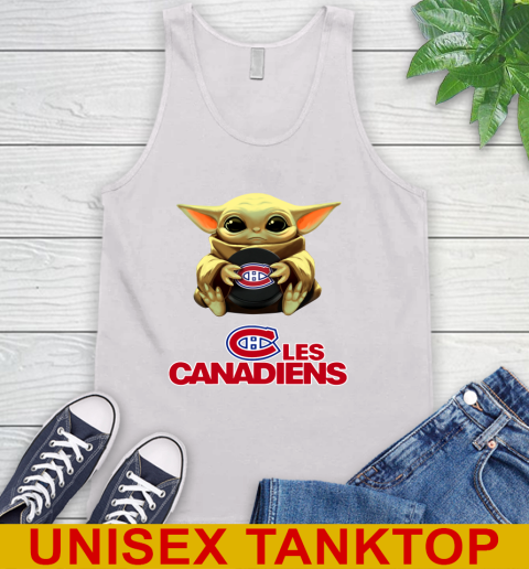 NHL Hockey Montreal Canadiens Star Wars Baby Yoda Shirt 70